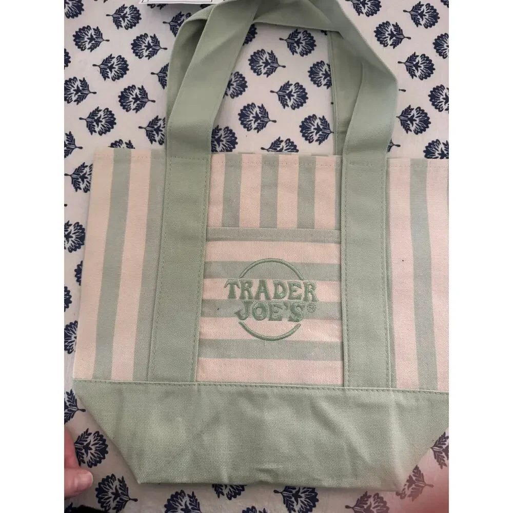 Disney Muppets Striped  Custom Made Trader Joes Mini Tote